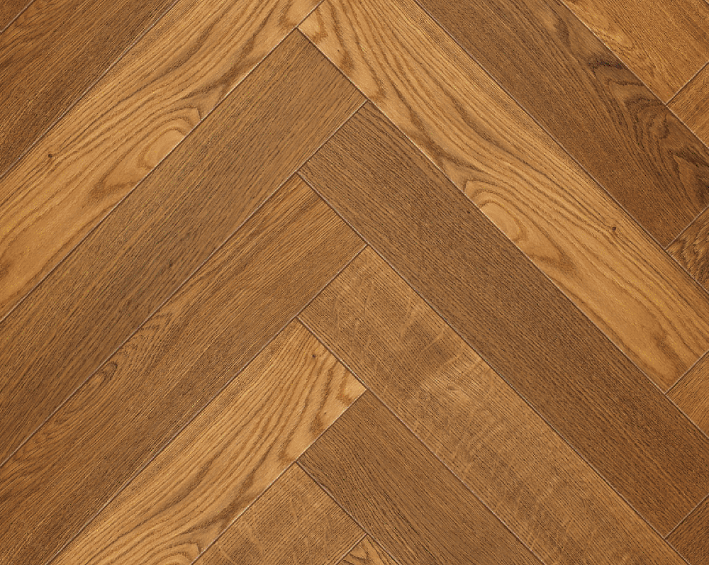 14mm TG Herringbone Honey Smoked Oak
