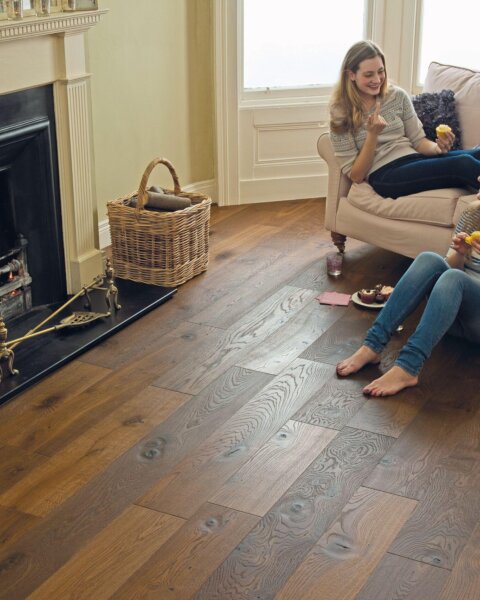 Caramel Oak Girls Sofa