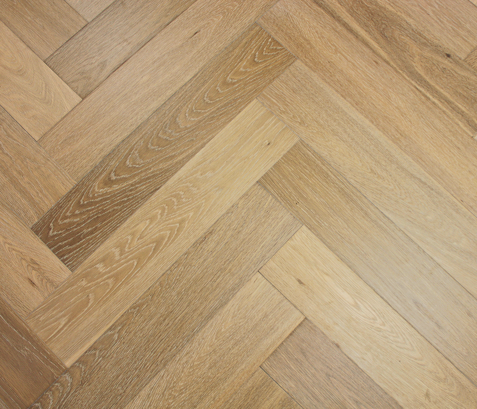 14mm TG Herringbone Light Smoked Oak